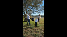 Gender Reveal Balloon Flies Away
