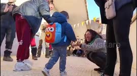 Pupils return to school after DANA storm devastation in Spain