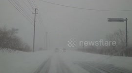 Japan: Winter Storm Brings Blizzard Conditions And Heavy Snow To Hokkaido