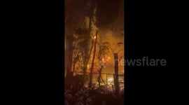 US: Franklin Fire Spreads Rapidly In Malibu, California 7