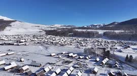 Tiny border village thrives amid ice and snow tourism boom
