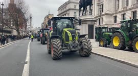Tractors on Whitehall