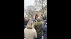 Tractors in Trafalgar - Starmer The Farmer Harmer Gareth Wyn Jones described the tax as