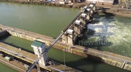 US: New Lock Chamber Completed at John P. Murtha Locks and Dam After 20 Years