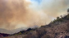 California Wildfires 2024: Franklin Fire burning in Malibu, and near Pepperdine University
