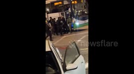 The attack was carried out against civilian bus No. 291, which was traveling from Beitar Illit towards Jerusalem