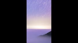 A glimpse of stunning night sky in south China