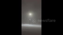 US: Lake-Effect Snow Hits Western New York