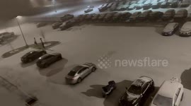 US: Lake-Effect Snow Hits Western New York 3
