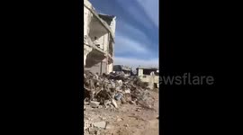 Lebanon: The massive destruction in the Al-Barka neighborhood in the city of Khiam