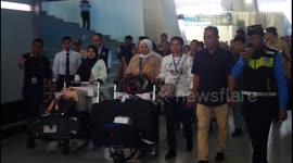 As a result of political tensions in Syria, 37 Indonesian migrant workers were returned to their homeland
