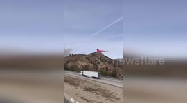 US: East Winds Fuel Madera Fire in Simi Valley as Air Support Arrives