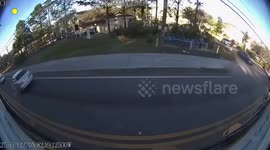 US: Child Nearly Hit as Driver Ignores School Bus Stop Sign in Tampa