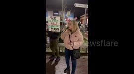 UK: Members of a community in Tameside, England, have held a protest against Israel's military action in the Gaza Strip