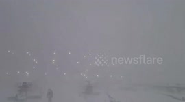 US: Lake-Effect Snow Hits Western New York 10