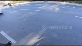 Motorbike accident in Izmir