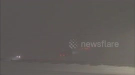 US: Whiteout Conditions Blanket I-90 as Crews Battle Heavy Snow