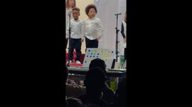 Funny kid Christmas video