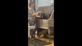 Venting at the Dog wash - just like the beauty shop our customers have a lot to say
