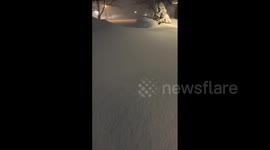 US: Lake-Effect Snow Hits Western New York 12