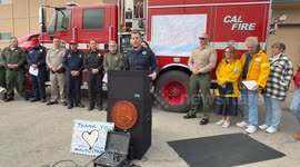 US: California Wildfires 2024: Franklin Fire