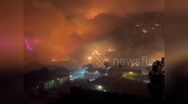 US: Horrifying Footage Shows Pepperdine Campus Devastated by Franklin Fire