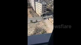 Israeli forces storm the vicinity of the Jalazone refugee camp north of Ramallah and seize Palestinian vehicles