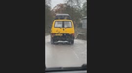 Car with funny fault