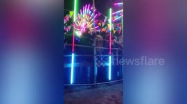 Dramatic moment grenade explodes killing three at music festival in Thailand