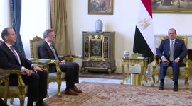 Egypt's president, U.S. national security advisor discuss regional developments