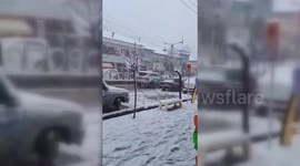 Iran: Winter Snows Fall On Tehran