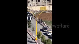 Israeli forces detain three Palestinians in the city of Dura, south of the West Bank