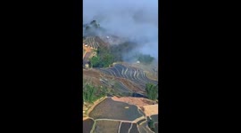 FPV drone tour of China's Honghe Hani Rice Terraces