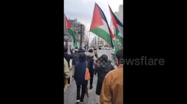 Japan: Dozens of activists marched in Osaka, Japan, chanting for Palestine and condemning the ongoing Israeli genocidal war in Gaza