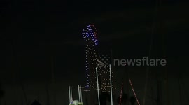 Marina del Rey boat parade in California, United States
