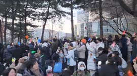 South Korea: Streets Of Seoul Erupt In Celebration As President Yoon Impeached