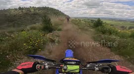 Motorbike race mishap in Bay of Plenty, New Zealand