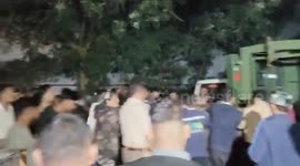 Leopard stuck in gutter for eight hours rescued in India