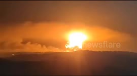 Syria: This morning, heavy airstrikes were carried out by the Israeli Air Force on Tartus, Western Syria