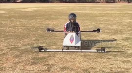 Indian schoolboy genius builds flying taxi drone