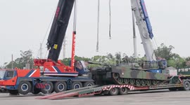 Taiwan: Taiwan Receives First Batch of U.S. M1A2T Abrams Tanks