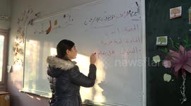 Damascus students return to classrooms as city returns to normalcy