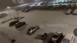 Lake-effect snow storm blankets Buffalo, New York
