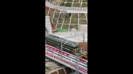 New high-speed railway under construction in southern China