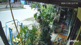 Toddler falls into garden fish tank as parents race to save him