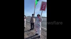 US: Palestine supporters in Michigan protest Scotiabank's investment in Israeli arms manufacturer Elbit Systems