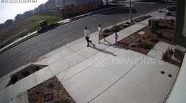 Daughter Wants Seconds Of Fake Candy Cane