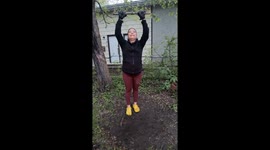 Rope Swing Snaps During Spin Attempt