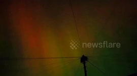 Rare Northern Lights Over the UK | Time Lapse | Aurora Borealis