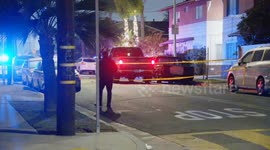 US, Los Angeles: Huntington Park LASD Homicide Investigating Fatal Shooting